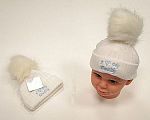 Wholesale Boys Knitted Pompom Hat - I Love Daddy