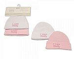 Wholesale Girls Hats 2-Pack - I Love Daddy