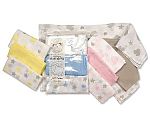 Wholesale Muslin Squares 3 Pack - Printed and Plain