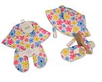 Wholesale Girls Sun Hat and Non-Slip Shoes Set