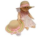 Baby Girls Paper Straw Hat - 800