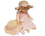 Wholesale Girls Paper Straw Hat - 805
