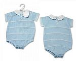 Baby Boys Knitted Romper