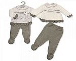 Wholesale Knitted 2 pcs Pram Set -064