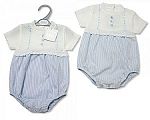 Baby Boys Knitted Romper