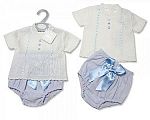 Wholesale Boys Knitted 2 pcs Set with Bow