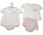 Baby Girls 2 Pieces Set with Bows