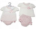 Wholesale Girls 2 Pieces Set with Bows