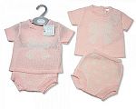 Wholesale Girls Knitted 2 pcs Set