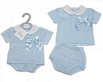 Wholesale Boys Knitted 2 pcs Set with Bow