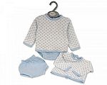 Baby Boys Knitted 2 pcs Romper