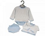 Wholesale Boys Knitted 2 pcs Romper