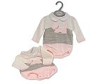 Wholesale Knitted Girls Romper - Dog