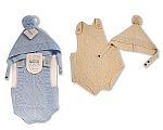 Wholesale Knitted Romper with Hat