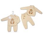 Knitted Baby 2 pcs Set - Teddy