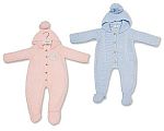 Wholesale Knitted All-In-One with Hood and Pompom
