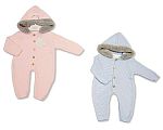 Wholesale Knitted All-In-One with Fur-Trimmed Hood
