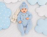 Wholesale Knitted Boys 3 pcs Dungaree Set