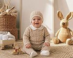 Wholesale Knitted 2 pcs Set with Hat