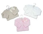 Wholesale Knitted Girls Cotton Cardigan - 3001