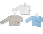 Wholesale Knitted Boys Cotton Cardigan - 3008
