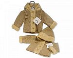 Wholesale Knitted Pram Coat with Hood