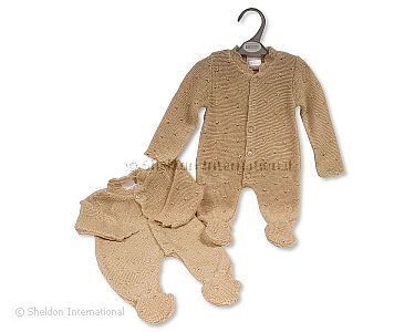 Knitted Baby Long Romper - Wholesale