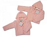 Wholesale Knitted Girls Pram Coat - 127