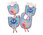 Baby  Bibs - Robot and Bird