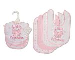 Baby Bibs 4 Pack - Little Princess