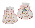 Wholesale Girls Large Clear PEVA Bibs