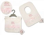 Baby Pop-Over Bibs with Lace - Little Princess