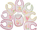 Baby Days of the Week Bibs - Girls