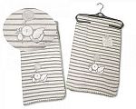 Baby Hanger Shawl - Stork