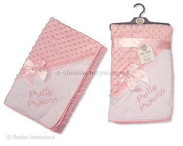 Quilted Baby Bubble Wrap with Bow - Pretty Princess - Wholesale
