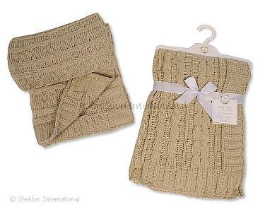Knitted Chenille Baby Wrap - Wholesale