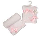 Baby Wrap with Bow and Lace - Princess