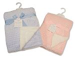 Wholesale Flannel Sherpa Wrap