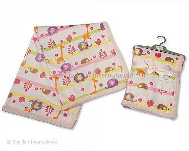 Baby Girls Wrap - Animals - Wholesale