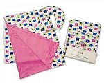 Wholesale Blanket and Neck Cushion Set - Girls