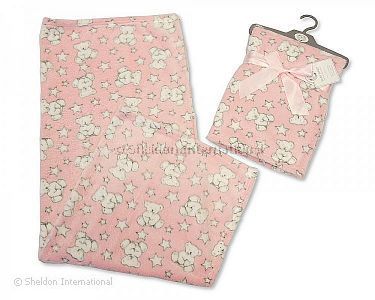 Baby Wrap - Teddy - Girls - Wholesale