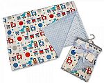 Baby Boys Reversible Wrap - Baby Train