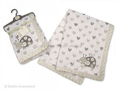 Baby Wrap with Embroidery - Ladybird - Wholesale