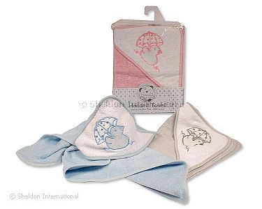 Baby Hooded Towel - Duck - Wholesale