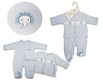 Wholesale Boys Velour 2 pcs Set with Smocking - Prince
