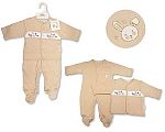 Wholesale Velour 2 pcs Set with Smocking - Hug Me