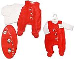 Wholesale Christmas Velour 2 pcs Set - My First Christmas
