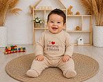 Wholesale Velour All in One- I Love Mummy & Daddy