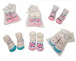 Baby Girls Socks in Mesh Bag - 2152