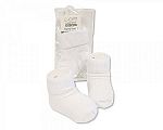 Baby Roll Over Socks - White